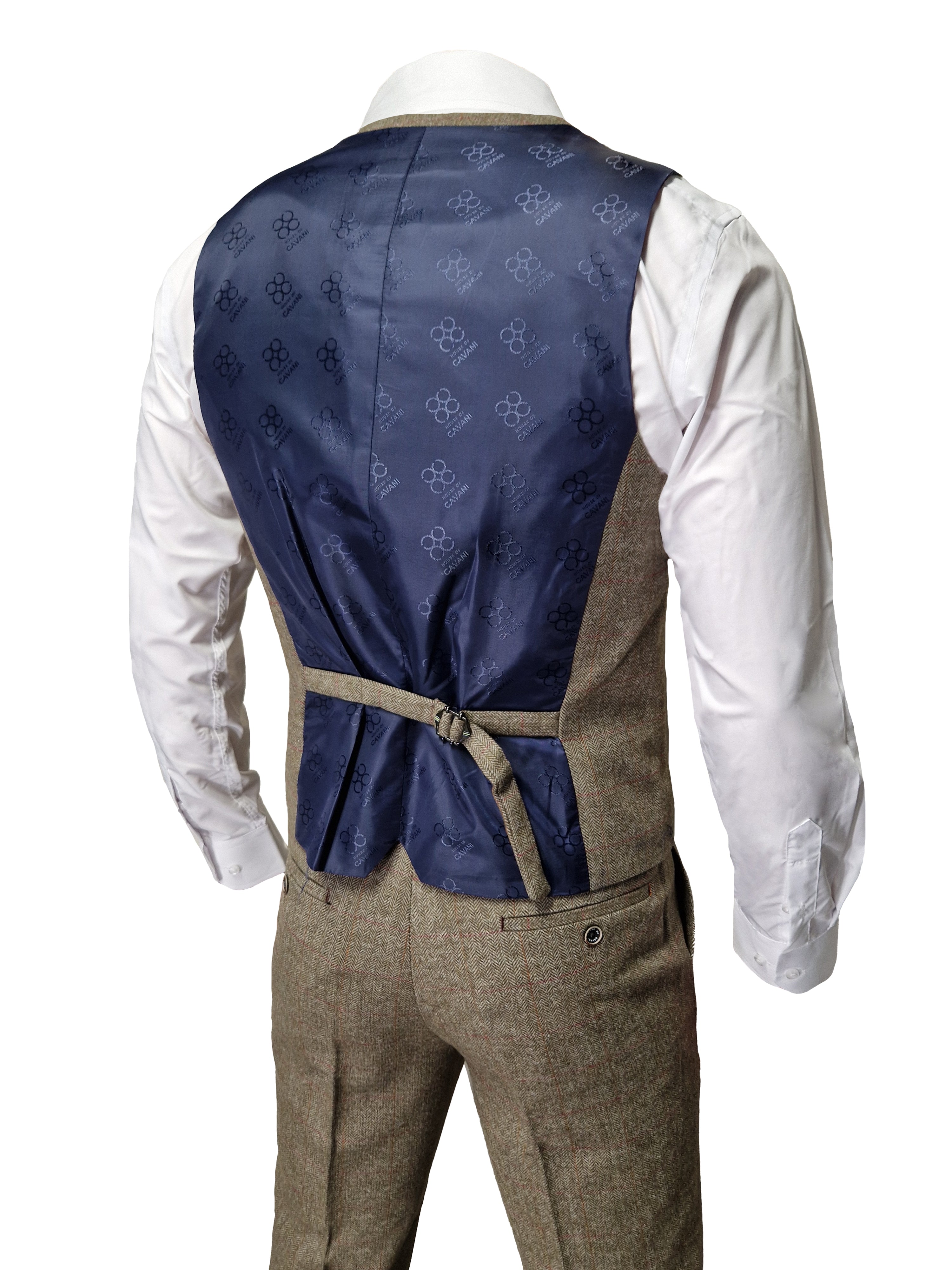 Shelby Suit 3 - Delt sæt Cavani Gaston Sage - driedelig pak