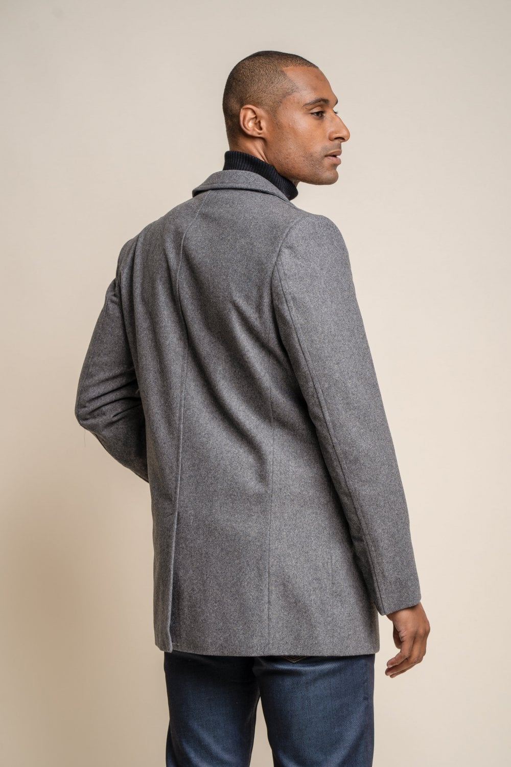 Cavani Nelson coat - Grey - mantel