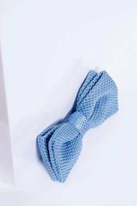 Bow Tie Marc Darcy Sky Blue Double Layer