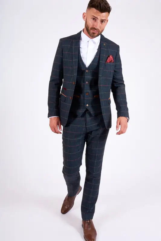 Tredelt jakkesæt Tweed Eton
