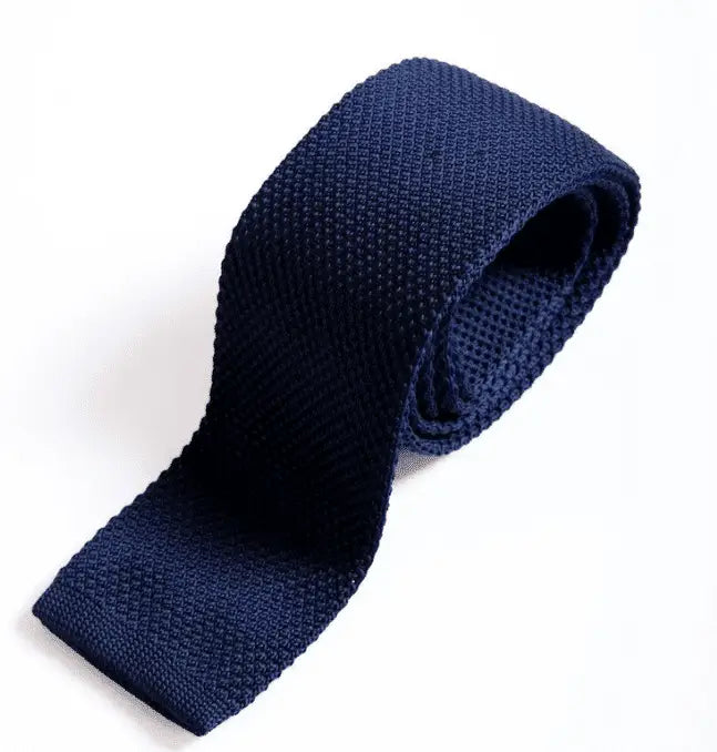 Slips Marc Darcy Navy Blue Knitted