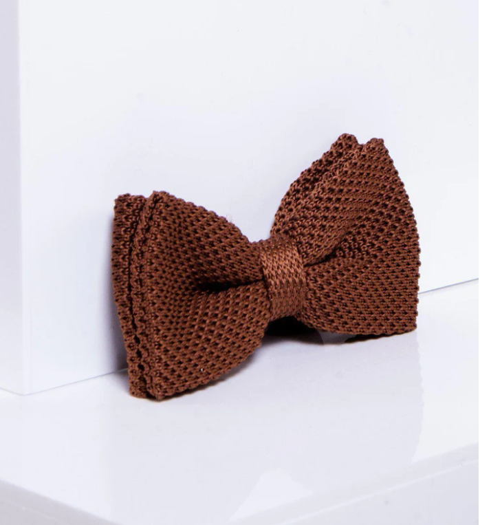 Bow Tie Rusty Knitted - vlinderdas