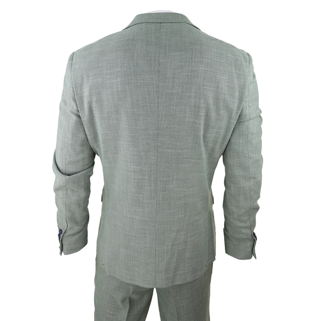Tredelt Cavani Sage slim fit kostume - driedelig pak