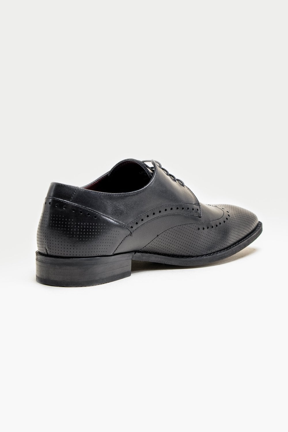 Cavani Lisbon Sko Sort - Wingtip Brogue - schoenen