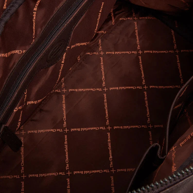 Lædervæsketaske - The Chesterfield Brand Perth brun