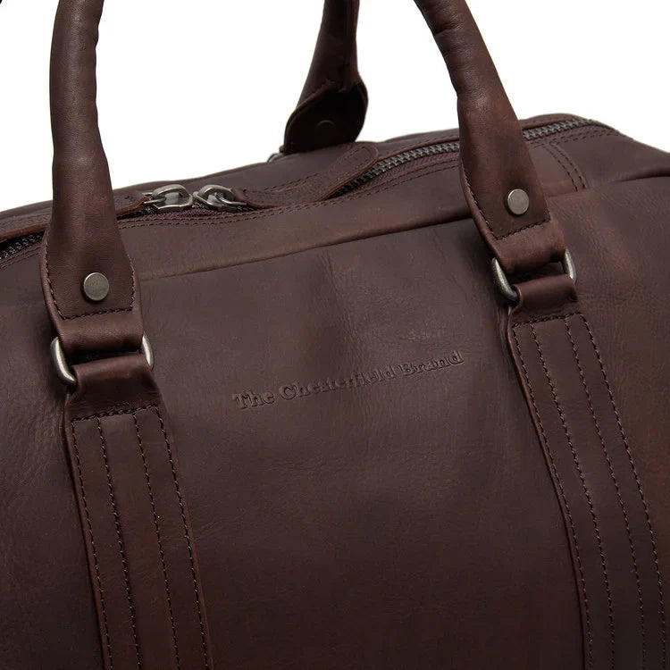 Lædervæsketaske - The Chesterfield Brand Perth brun