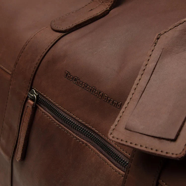 Lædervæsketaske - The Chesterfield Brand Portsmouth Brun