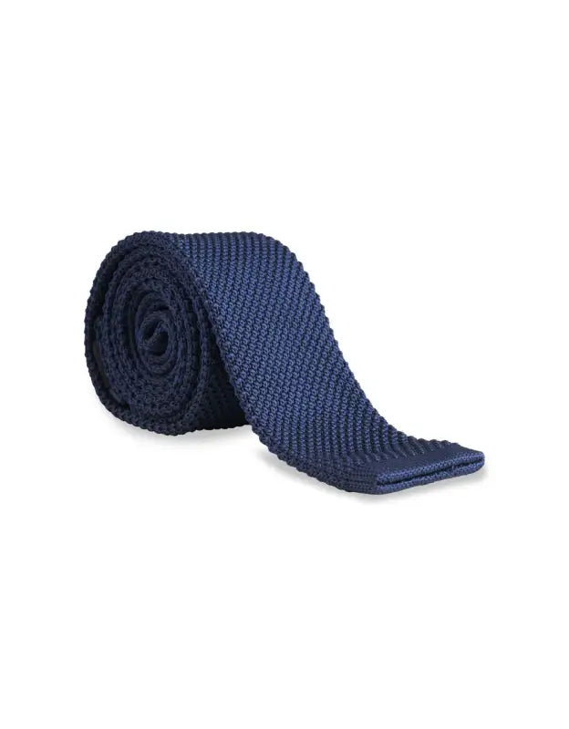Gestrickte Krawatte Garrison Limited marineblau