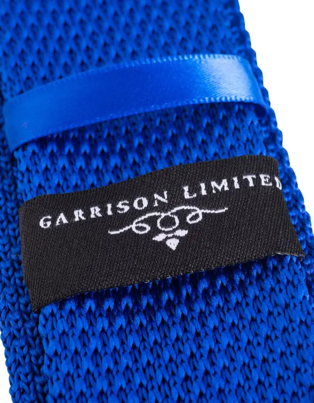 Garrison Limited Strikket Slips I Ocean Blue