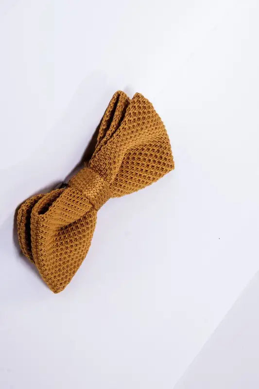 Bow Tie Marc Darcy Mustard Double Layer