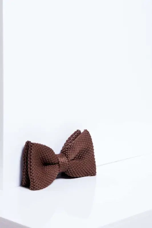 Bow Tie Marc Darcy Brown Double Layer