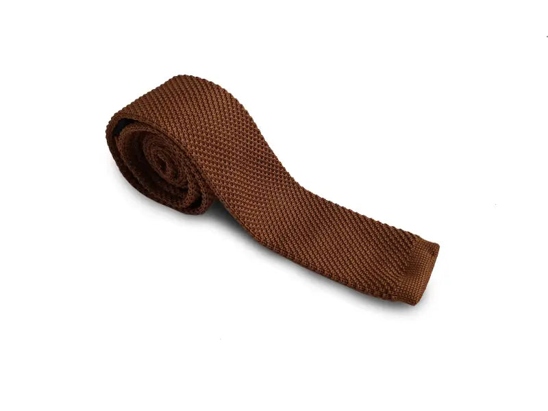 Gestrickte Krawatte Garrison Limited Rusty